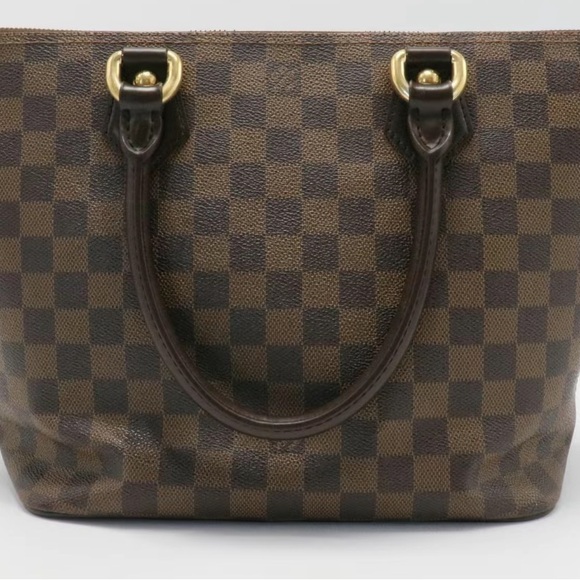 Preowned Louis vuitton Damier shoulder bags saleya PM. - Picture 1 of 6